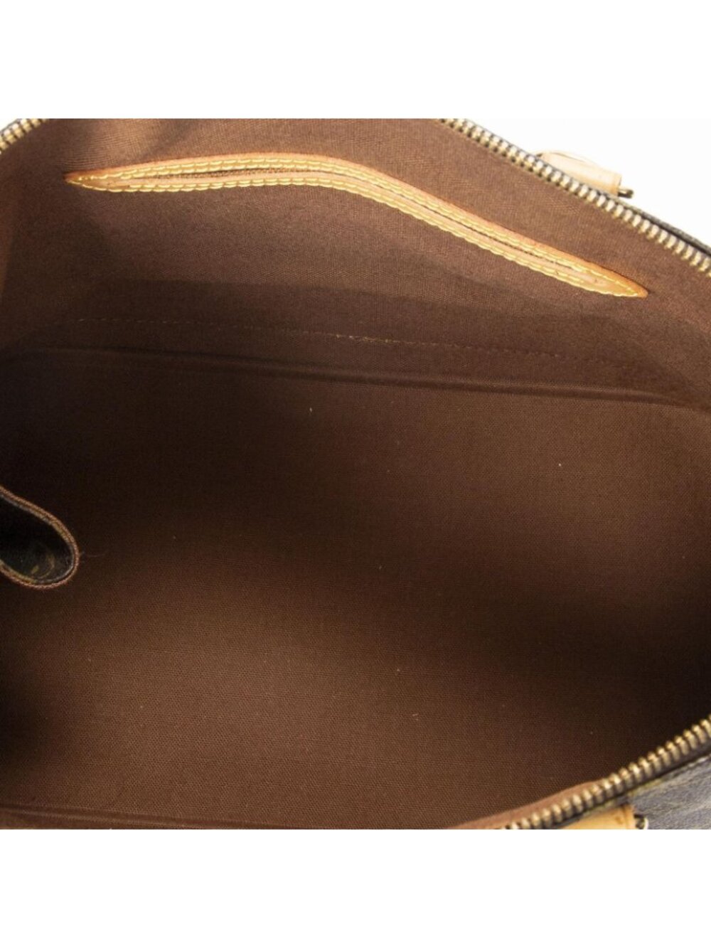 Louis Vuitton Alma Brown Monogram Canvas Handbag - Picture 9 of 10